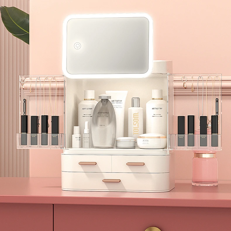 

2021 new design desktop make up organizer