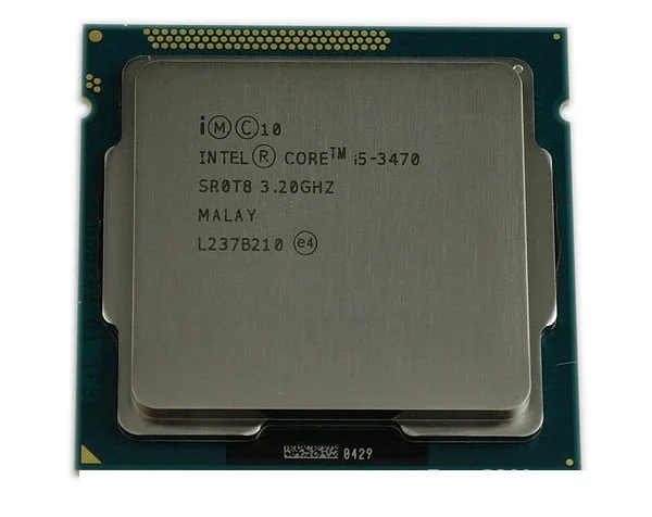 Intel Core i5-3470 3.20GHz Quad Core Desktop Processor Socket1155 6MB SR0T8