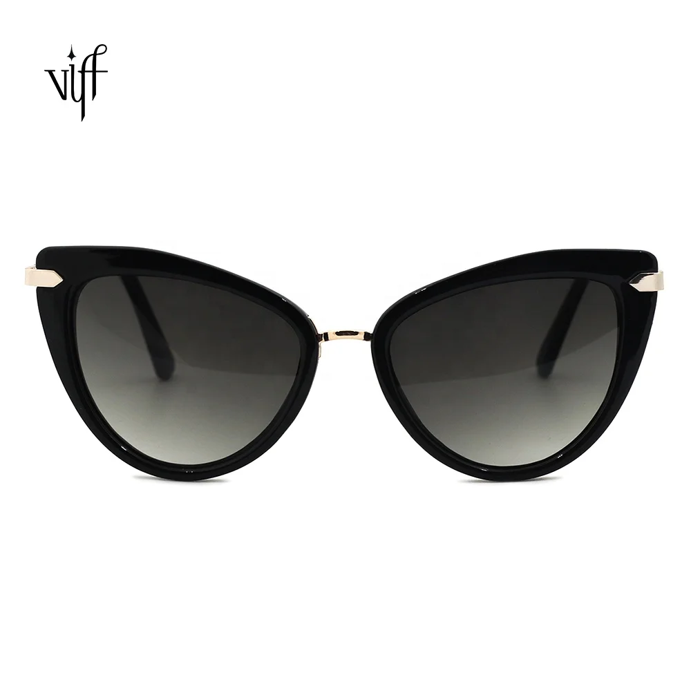 

VIFF HP17507 2021 Brand Designer Newest Fashion Rimless Bend Trendy Colorful Lens Women Sun Glasses Oversize Shades Sunglasses