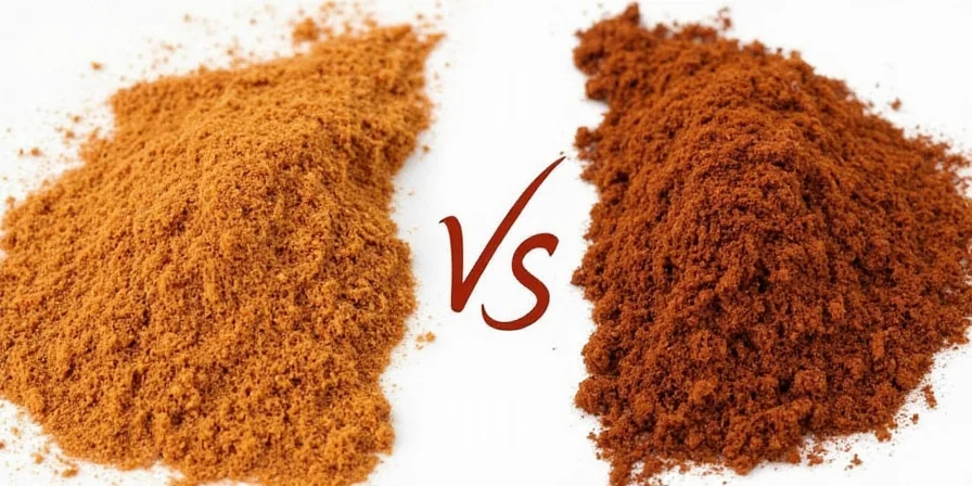 Different cinnamon trees