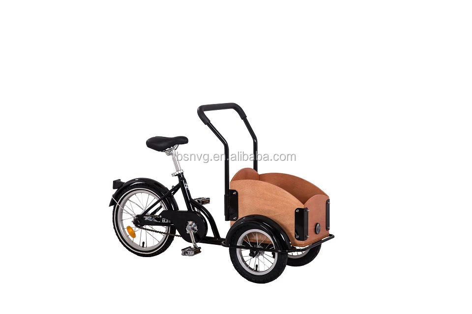 Children Bucket Bike Kids Tricycle With Box Children Cargo Bike