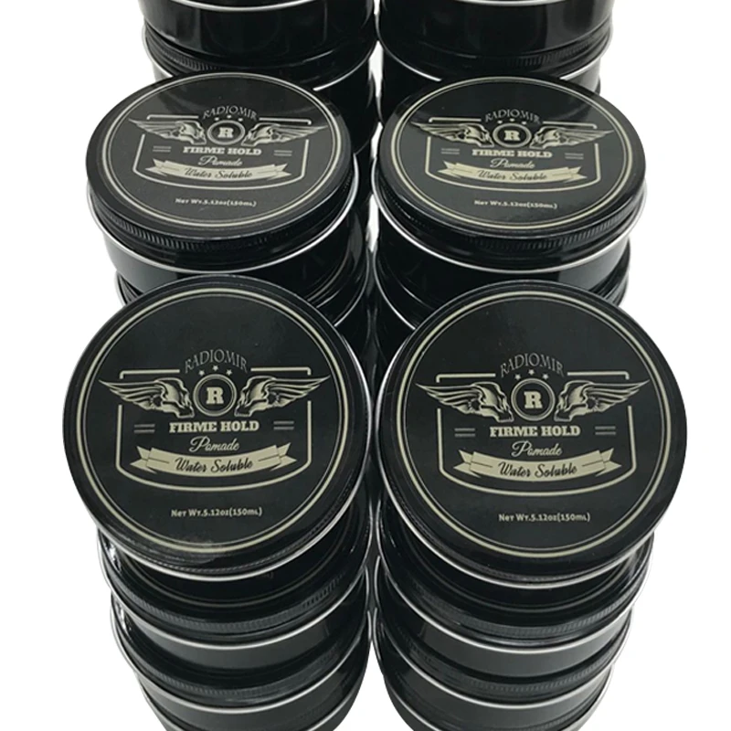 

Radiomir best hair pomade max shine strong hold 100% organic mens styling hair pomade, Brown color