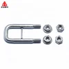 LEITE 3/8"-16 x 1-1/4" Pipe Size Low Carbon Steel U Bolt Pipe Clamp