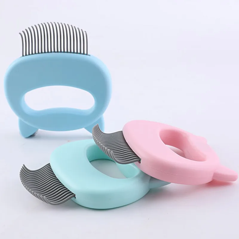 

Grooming Massage Tool To Remove Loose Hairs Only For Cats Durable Pet Massage Brush Shell Shaped Handle