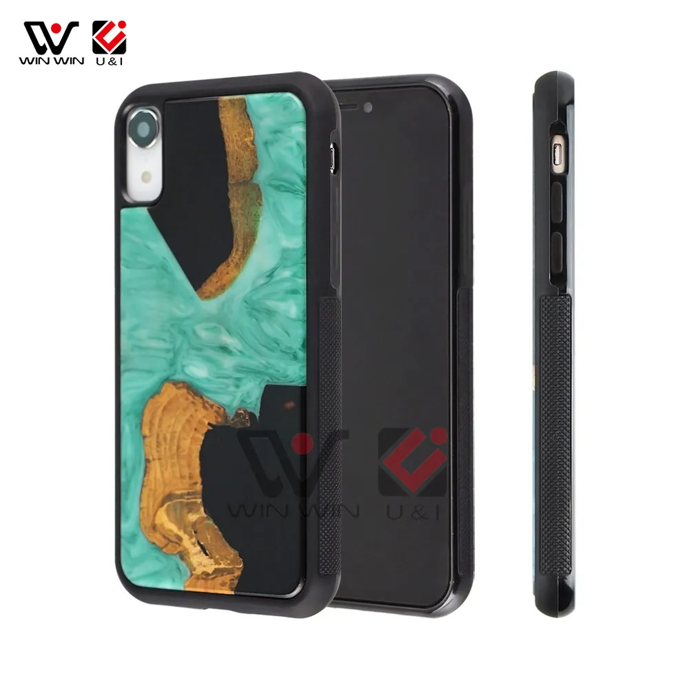 

Fashion Wood Epoxy Cell Phone Cover for iPhone Mobile Phone Accessories