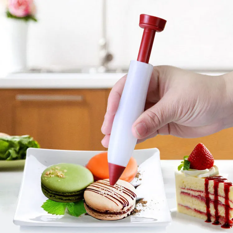 

portable silicone cake decorating DIY novelty writing pen