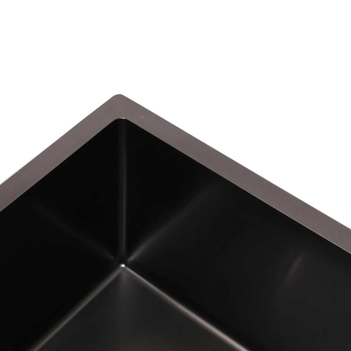 New Double Bowl Kitchen Sink Nanometer Antibacterial Black 304/201Stainless Steel Nano Technology Black Double Sink
