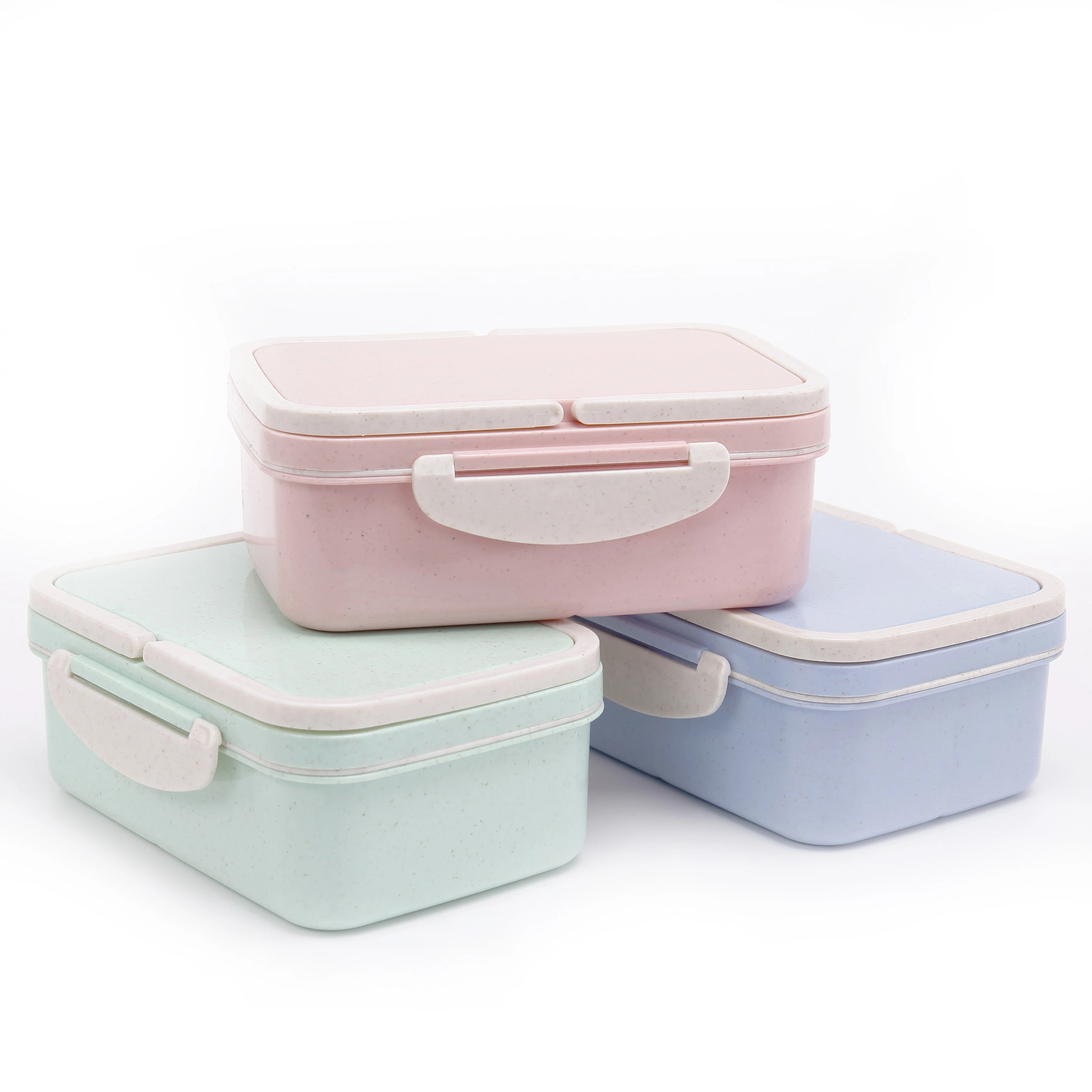 

Eco-Friendly material Food Grade Biodegradable Bento Wheat Straw Lunch Box