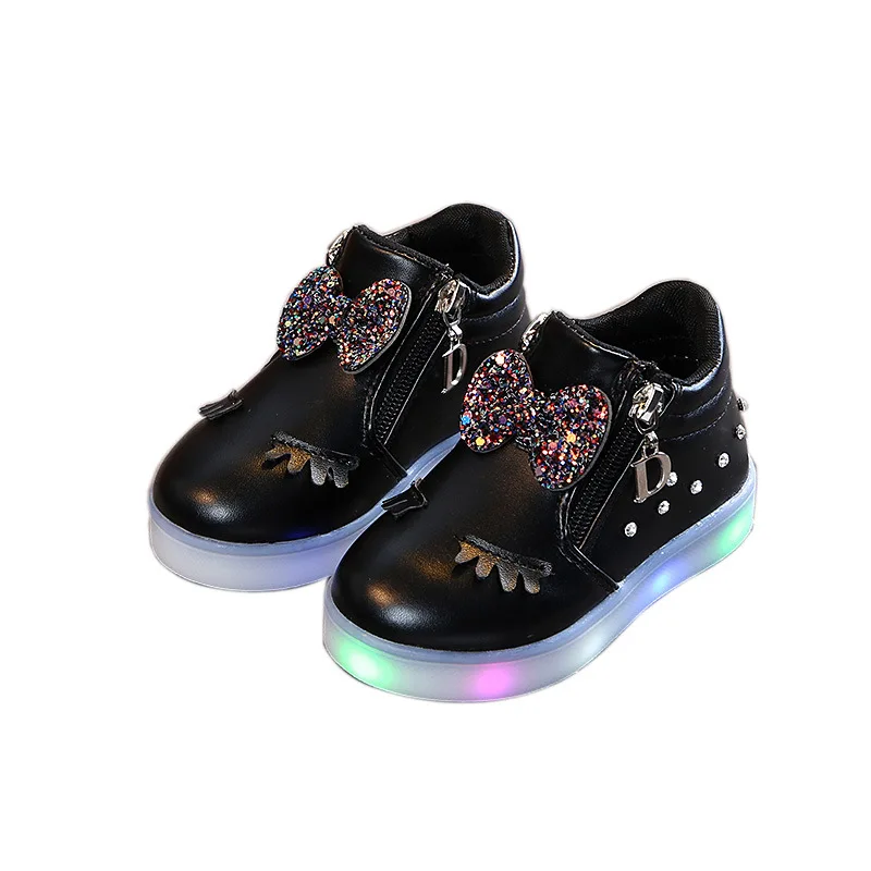 

low price Princess led light shoes for girls kid girl shoes baby girl
