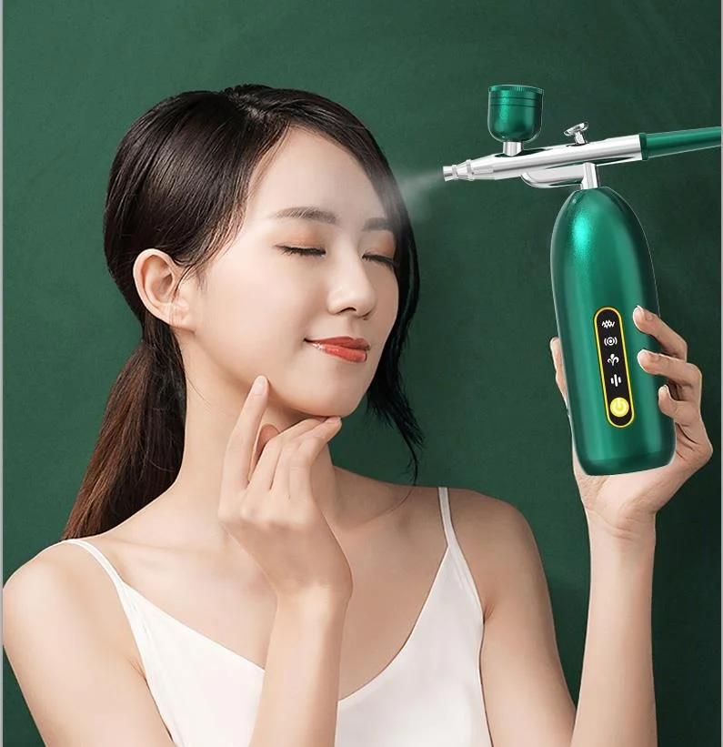 

Home Use Portable Electric Facial Moisturizing Hyperbaric Oxygen Jet Injector Face Mist Sprayer Battery Ionic USB Charging 40ml