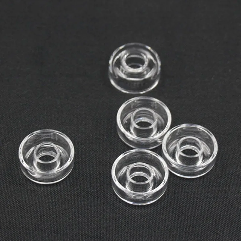 

Hot! 25 mm Pure Good Replacement Quartz Dish for Hybrid Titanium Durable Quartz Nails Bowl Titanium Nail, Clear
