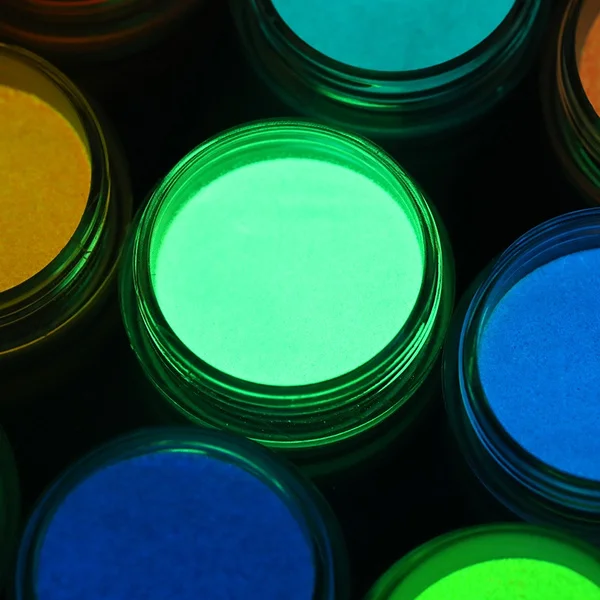 

Acrylic Powder Vendor Night Nail Art White Glow in the Dark Pigment Noctilucent Powder