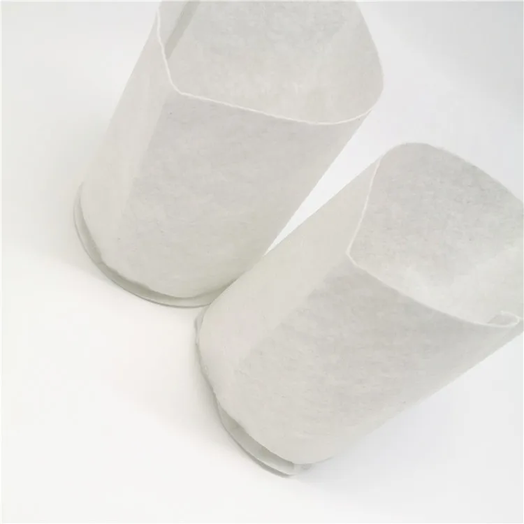 factory made fruit tree plant bag white and black plant grow bag