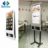 Hot sale model 32 inch with Android fast food ordering self service payment kiosk white machine in restaurant