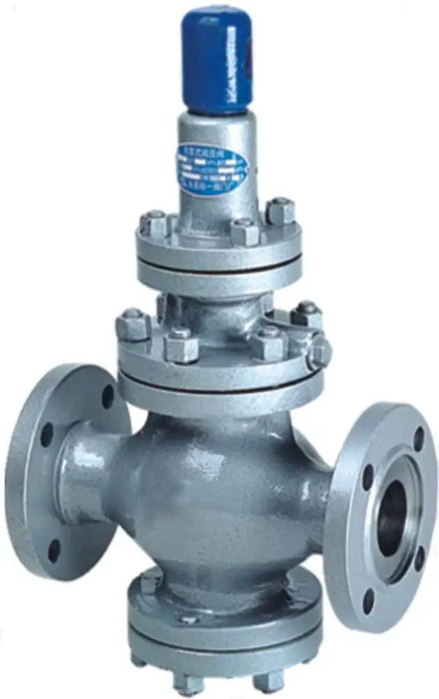 
SS Pilot-operated back pressure regulator for high flow rates oem manufacturer in China 25C 40C 