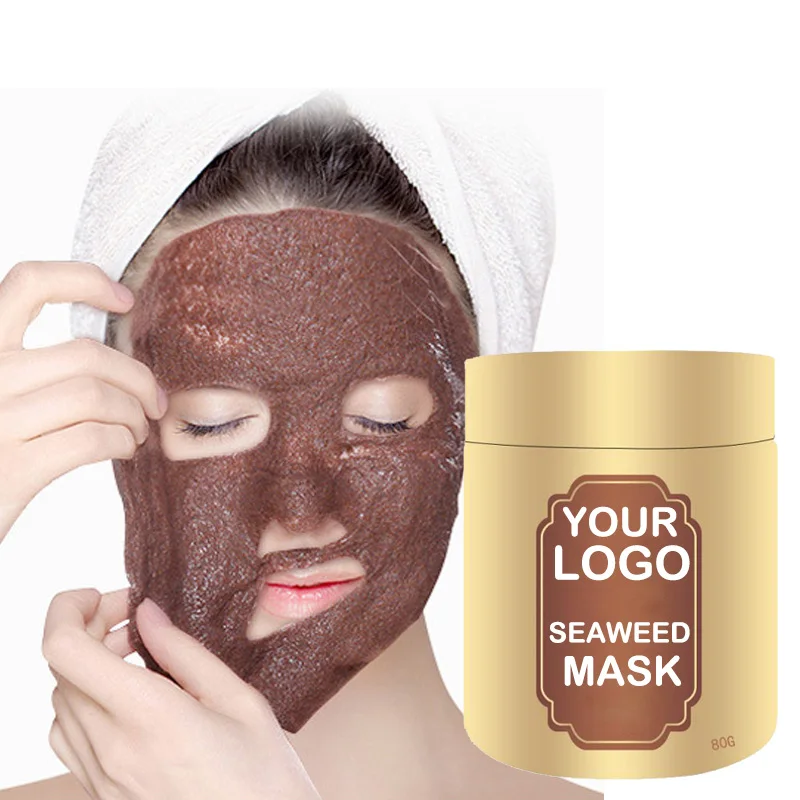 

Private Label Skin Whitening Seaweed Mask Face Seaweed Mask Powder Hydro Jelly Mask