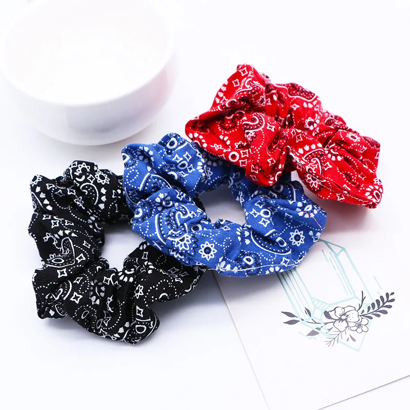 
2020 new arrivals hot selling cute hairbands headbands elastic Bandanna Scrunchie hairbands with wholesale price 