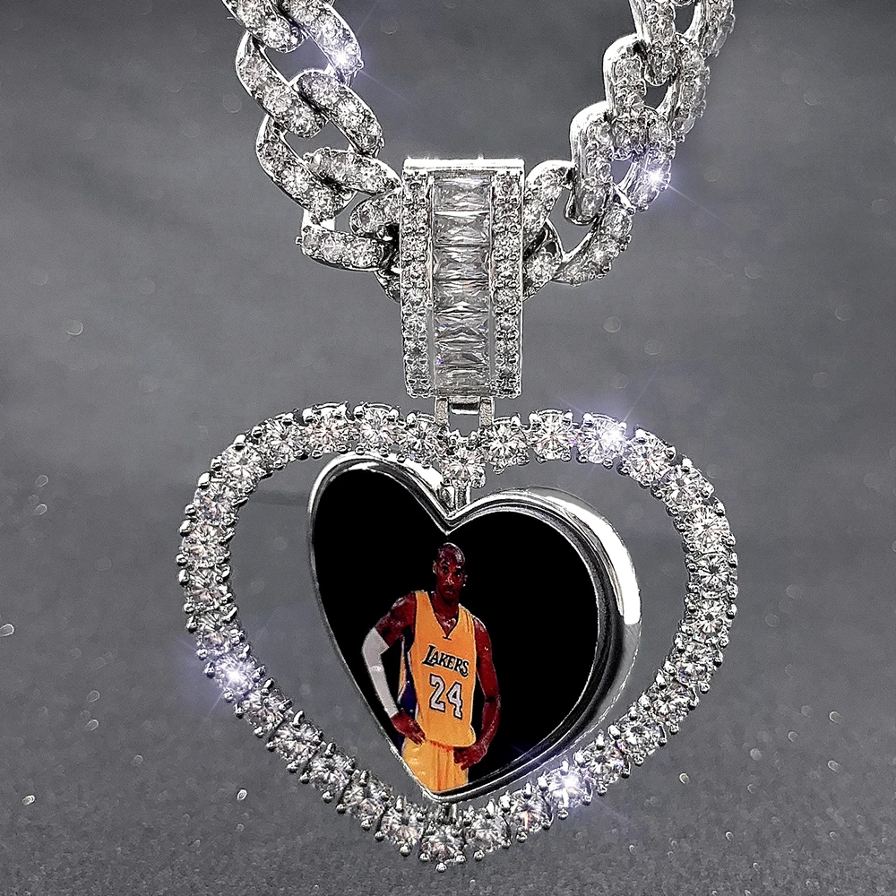 

Dropshipping Justylish New Fashion Stainless Steel Photo Necklace