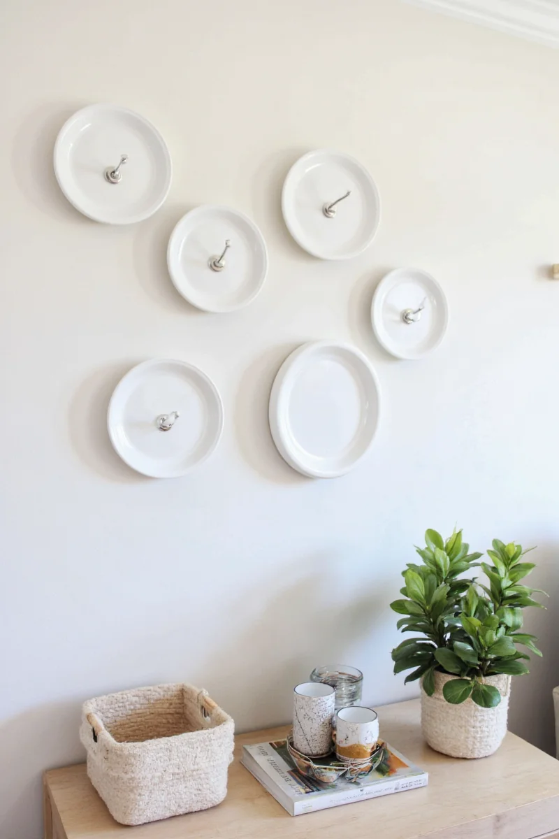 5 fun family friendly ways to hang platters on your wall without screwing it up literally