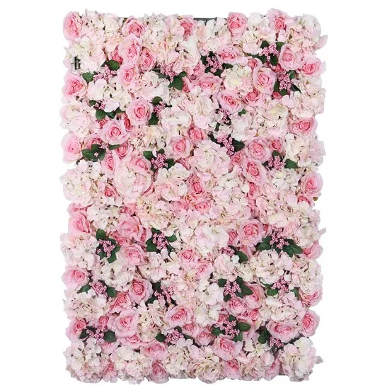 Wall Mats Rose Panel Artificial Florals Customized 3d Flower Party