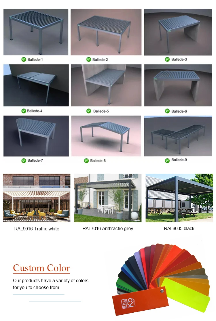 adjustable roof pergola on Diy Outdoor Waterproof Motorised Rain Proof Adjustable Aluminum Pergolas Louver Roof Buy Pergola Aluminium Outdoor Aluminum Pergolas Louver Roof Aluminum Pergolas Louver Roof Waterproof Product On Alibaba Com