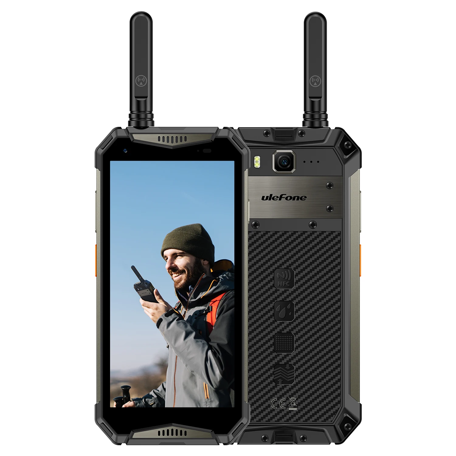 

Ulefone Armor 20WT Walkie-Talkie 10850mAh Mobile Phones 20GB+256GB Armor 20WT Face Unlocked Rugged Waterproof Smartphone