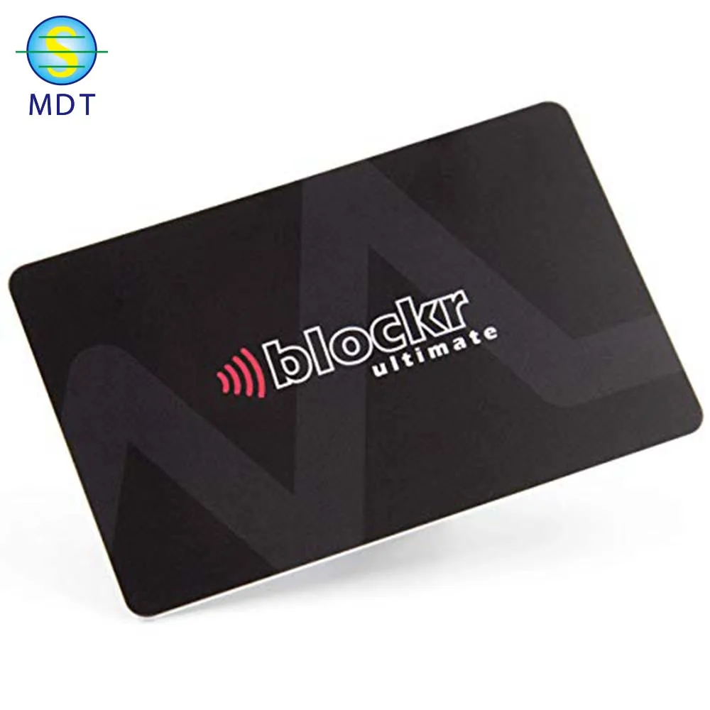 

13.56MHZ RFID Blocking Card for protect Full Wallet Security