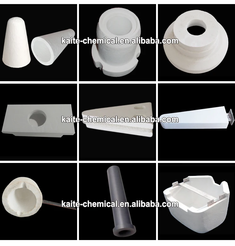 Customized Aluminum Silicate Ceramic Fiber Stopper,Tap Hole Cone And