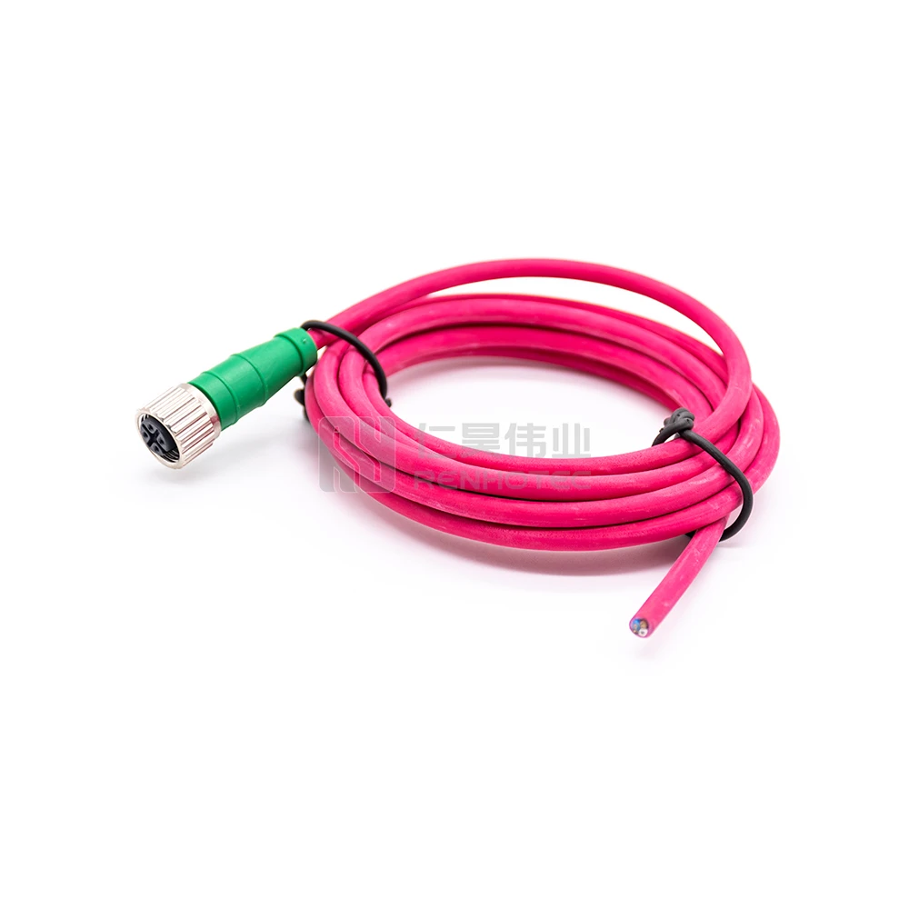 

Factory price customized sensor cable female 5pin to terminal IP67 Waterproof 2 3 4 PIN M8 M12 Connector Cable