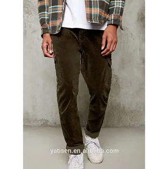 mens casual corduroy pants