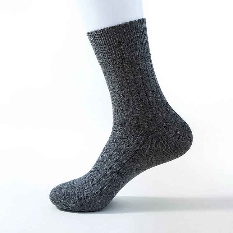

Men Dress Socks High Quality Solid Color Men Autumn Crew Socks Custom Drop ship, 7 colors