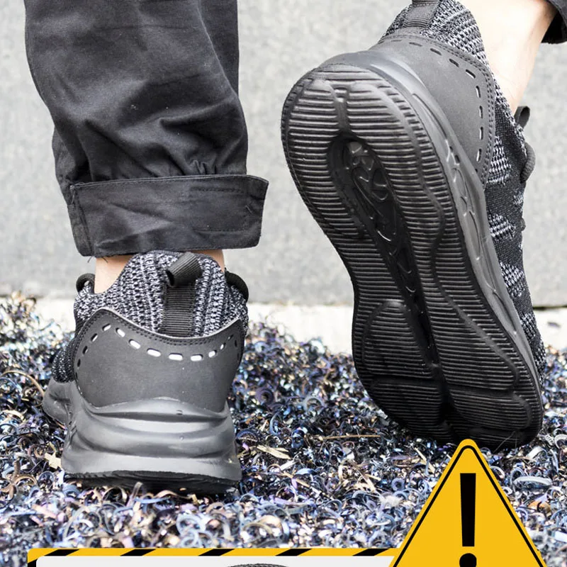 
Wholesale breathable comfort zapatos de seguridad de trabajo industrial safty shoes steel toe safety indestructible shoes 