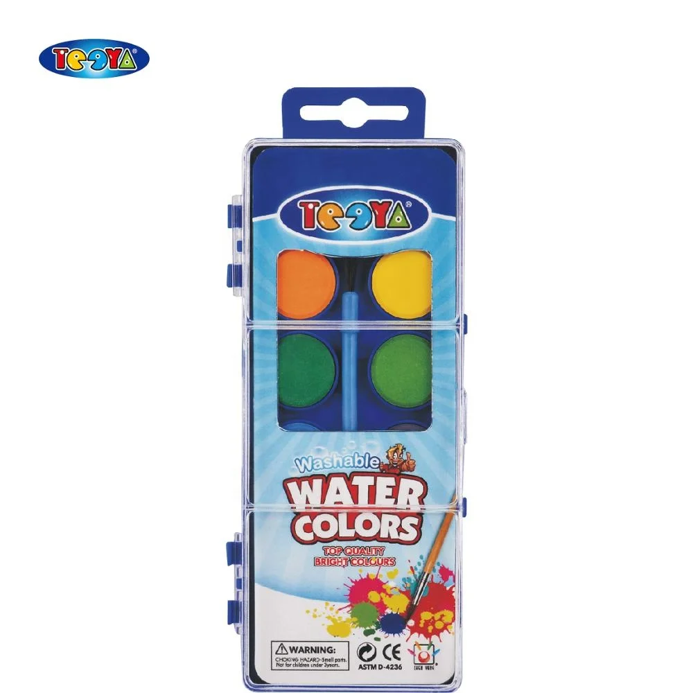 
NEW MOULD BOX PACKAGED 18 COLOR WATER COLOR TABLETS SET 