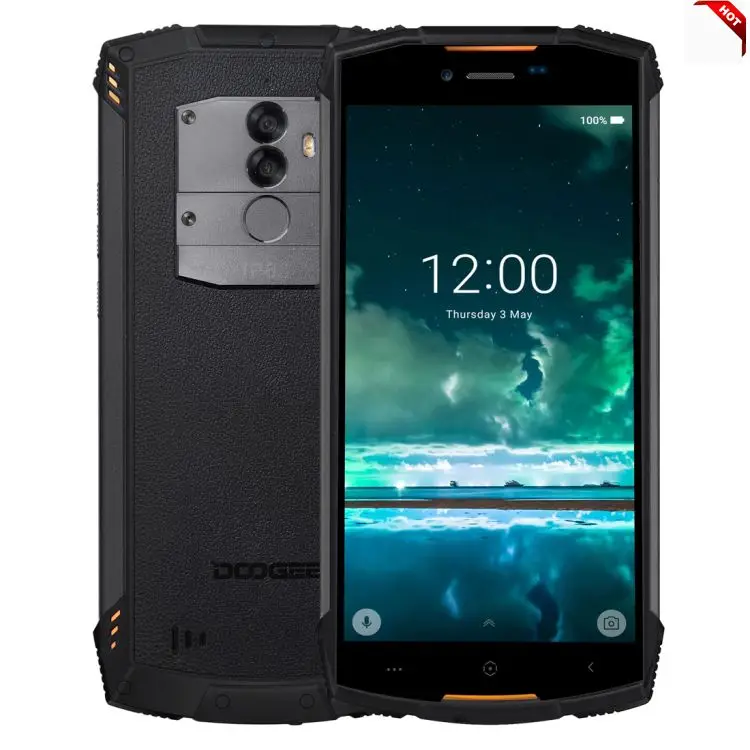 

DOOGEE S55 Triple Proofing Rugged Phone 4GB+64GB IP68 Waterproof 5500mAh Android Octa Core Dual VoLTE mobile phones