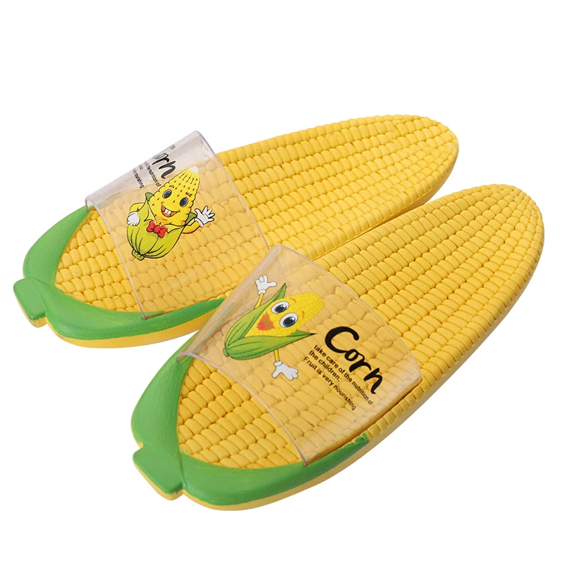 
2020 Corn shoe grain feels comfortable slipper slippers new cross type slippers  (62518080128)