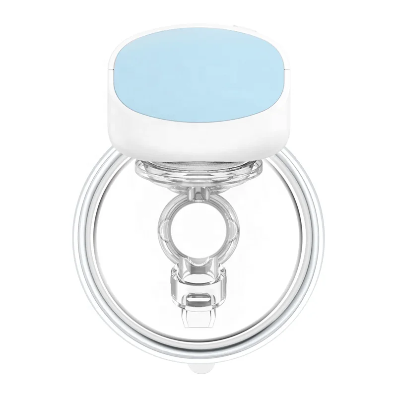 

Hot Selling Intelligent Electric Hands Free Wearable Wireless Breast Pump Baby Milk Pump In Bra, Blue,pink
