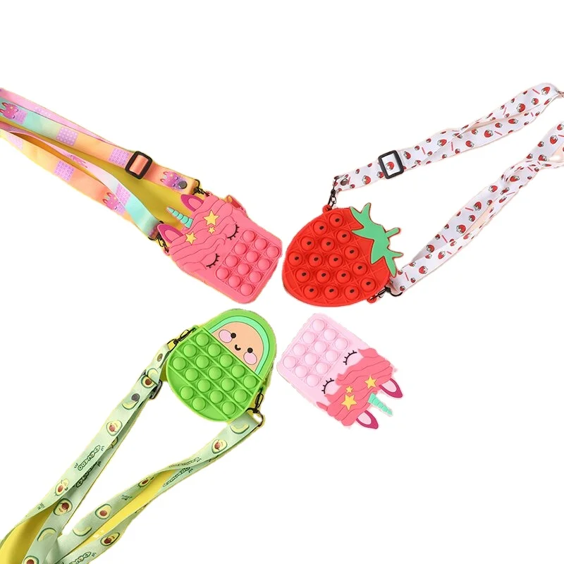 

Amazon Cross Border New Silicone Children Zero Wallet Adjustable Strap Gifts for Children