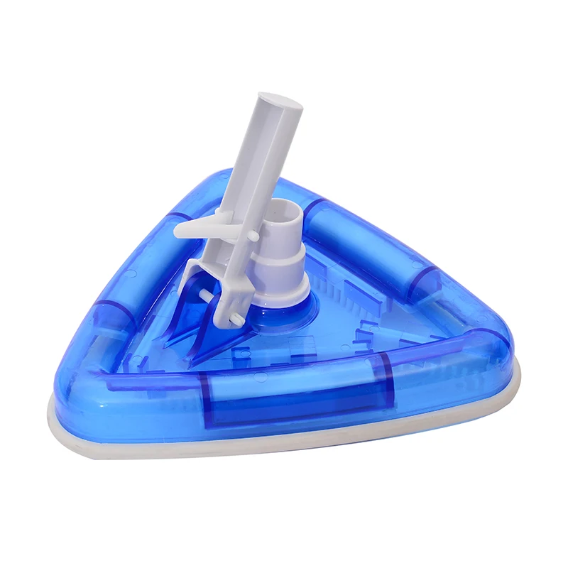 

Deluxe Transparent Cleaning Triangular Accessories Swimming Pool Brush for Above Ground and Inground Pools