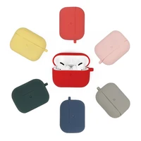 

Liquid silicone soft headphone accessories protective cover case for airpod pro 3