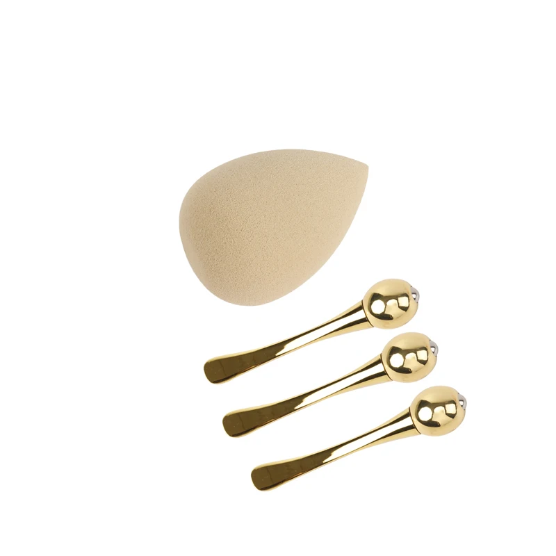 

Metal Eye Cream Massage Sticks Cosmetic Spatulas Facial Mask Spoon Mixing Spatula Scoop Anti Wrinkle Alloy Makeup Tools, Gold/rose gold/silver