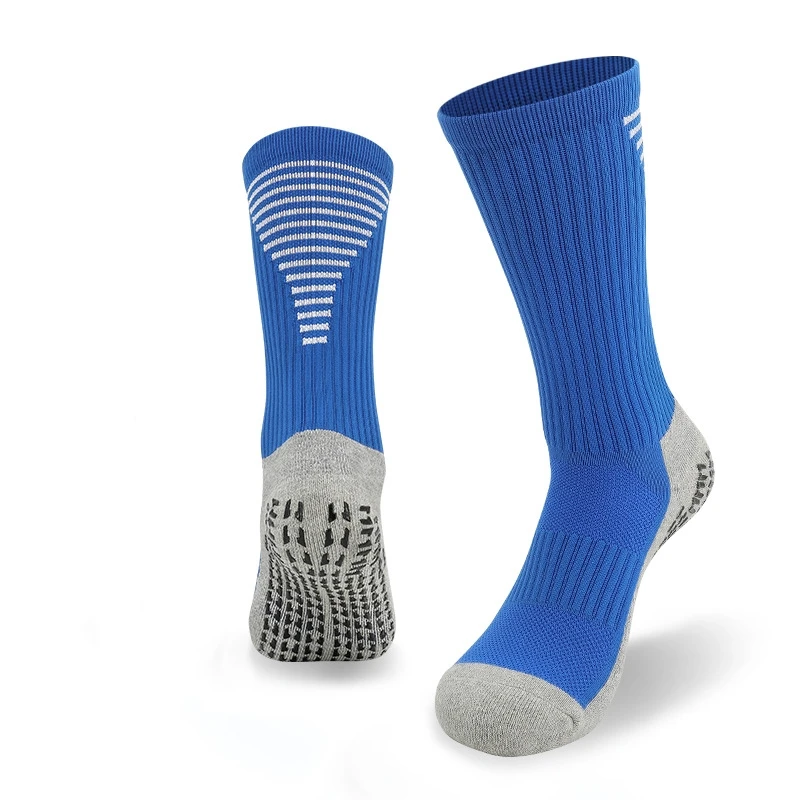 

JR-030 Custom Mens Sport Anti Slip Basketball Socks Grip Socks Football, Custom color