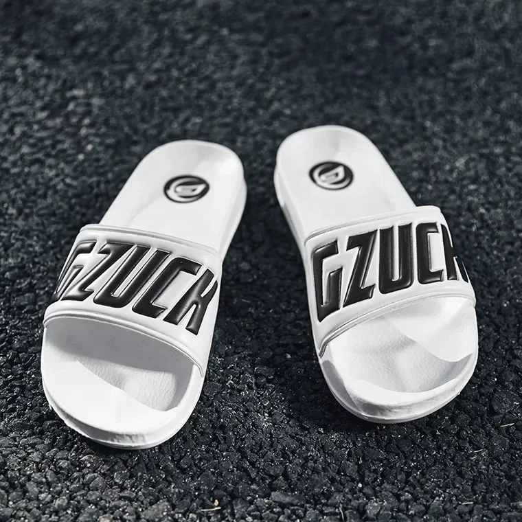 
2020 Factory Custom Logo Slippers Fashion Boy Designer Slippers Footwear Soft Embossed Printed Slides for Men  (62390323212)