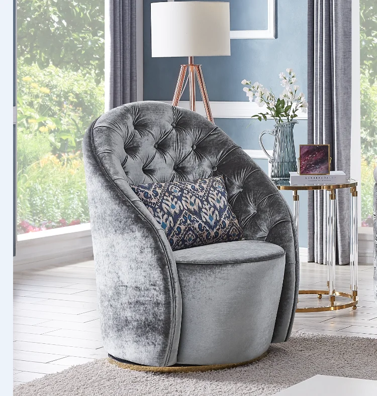 
High quality Velvet Sofa set Designs for Living Room Furniture Modern Use sectional sofa 