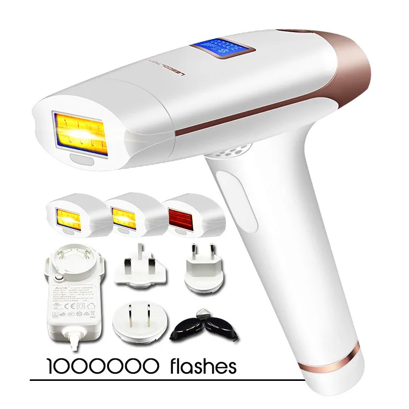 

Lescolton 4in1 T009i 1000000flash IPL Epilator Laser Hair Removal Device Electric Permanent Depilador a Laser