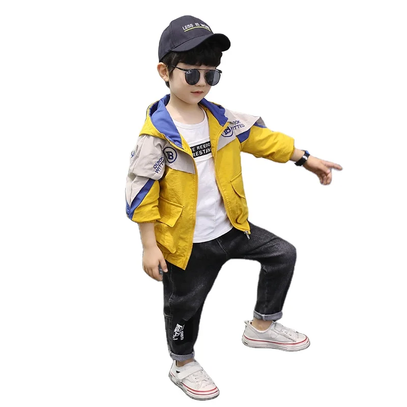 

Children's clothing spring and autumn jacket boys baseball uniform Korean version fashion all-match top