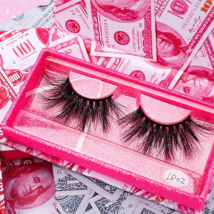 

wholesale natural looking mink lashes 100% real 3d mink eyelashes with custom eyelash packaging box, Natural black