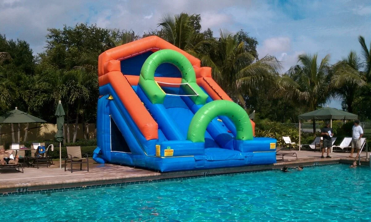 aqua tunnel lake inflatable water slides inflatable pool slides
