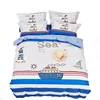 boys bedding set bed sheet 100% cotton home choice ocean style