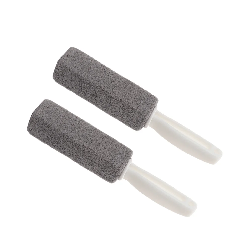 

hot cleaner pumice cleaning stone with Handle glass pumice toilet brush, Grey/blue/white