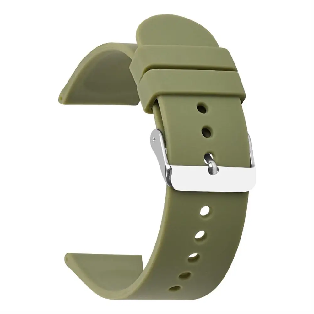 

Manufacturer Silicone Rubber Smart Watch Bands Strap Custom Logo Accept 304 Stainless Steel  Sport 7-15 Days, Optional